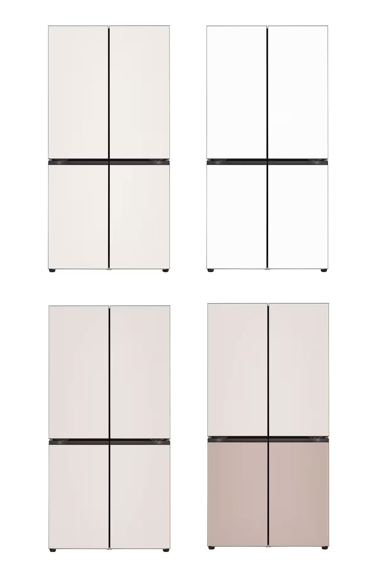 LG 디오스 AI 오브제컬렉션 STEM 베이직 냉장고 854L (글라스/매직스페이스)
