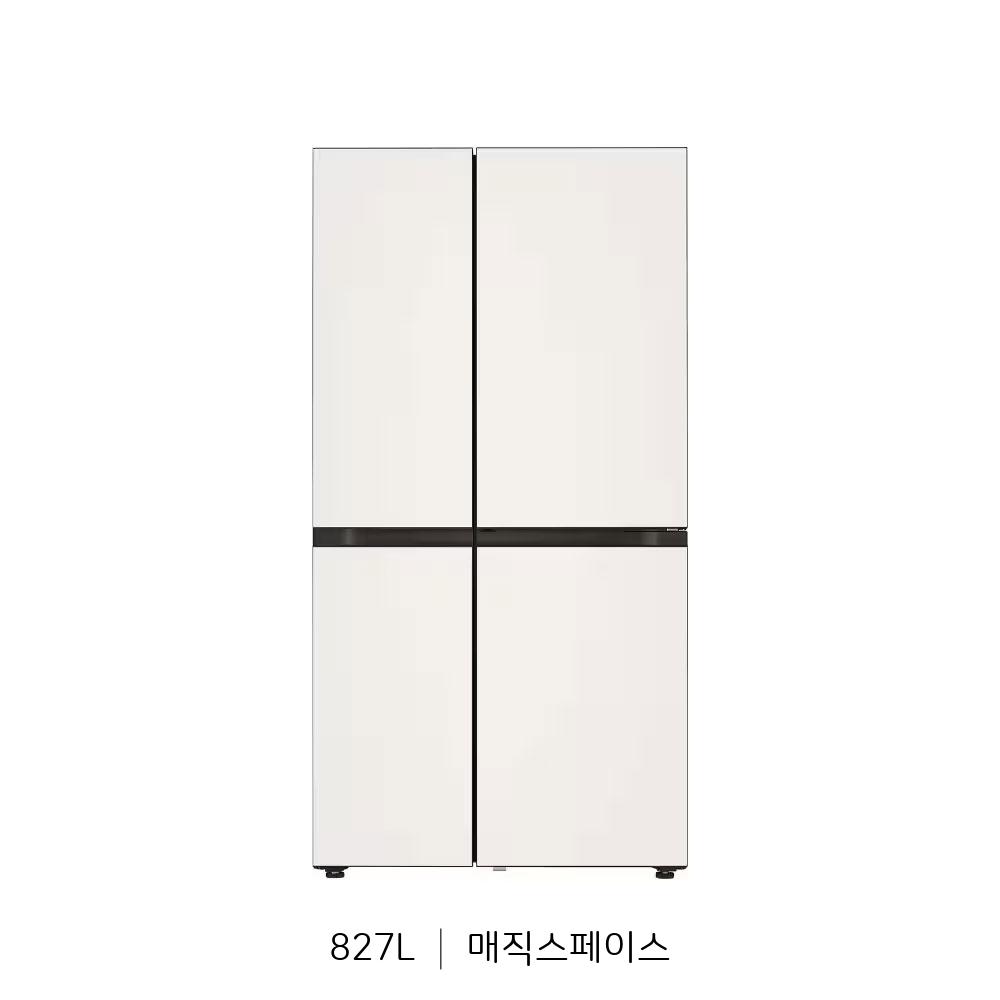 LG 디오스 AI 오브제컬렉션 STEM 베이직 냉장고 양문형 매직스페이스 827L (2등급)