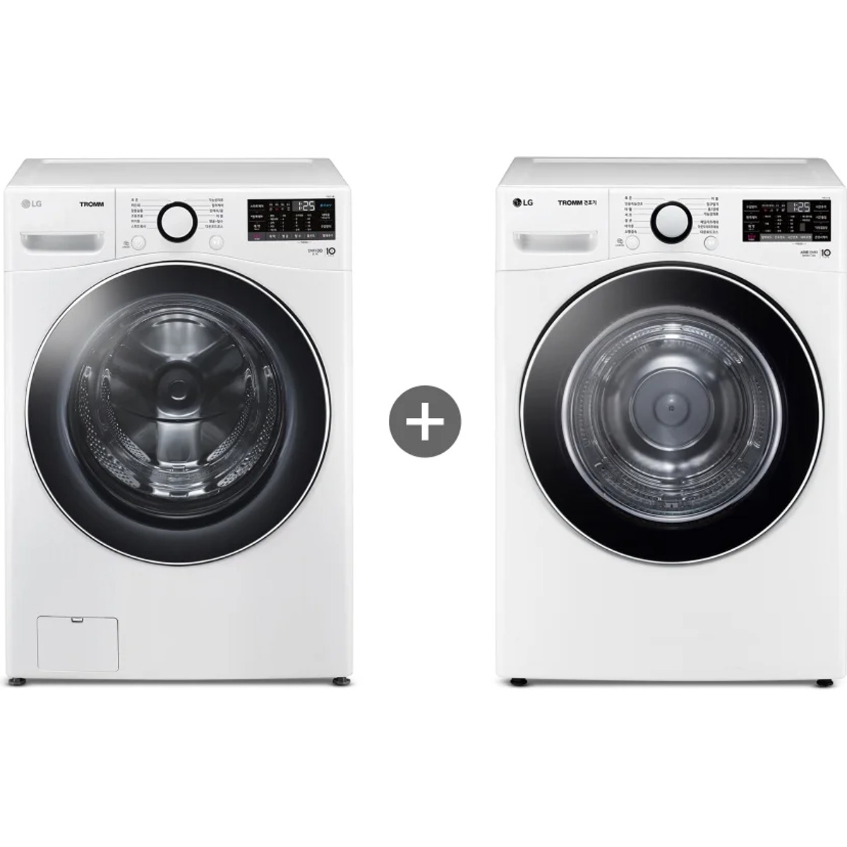LG 트롬 세탁기 + 건조기 24kg