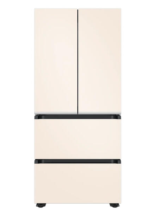 삼성 비스포크 AI 김치플러스 4도어 김치냉장고 490L (크리미베이지)
